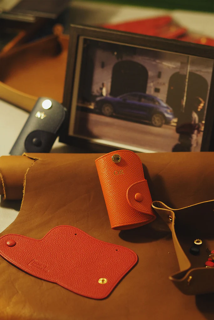 Porsche Corporate Gifts: Personalised Car Key Holders for Test Drive Event